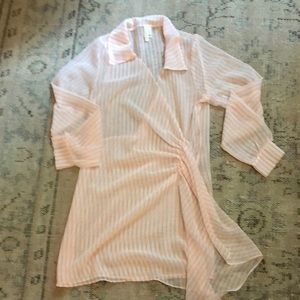 Love wave shirt dress, size XS